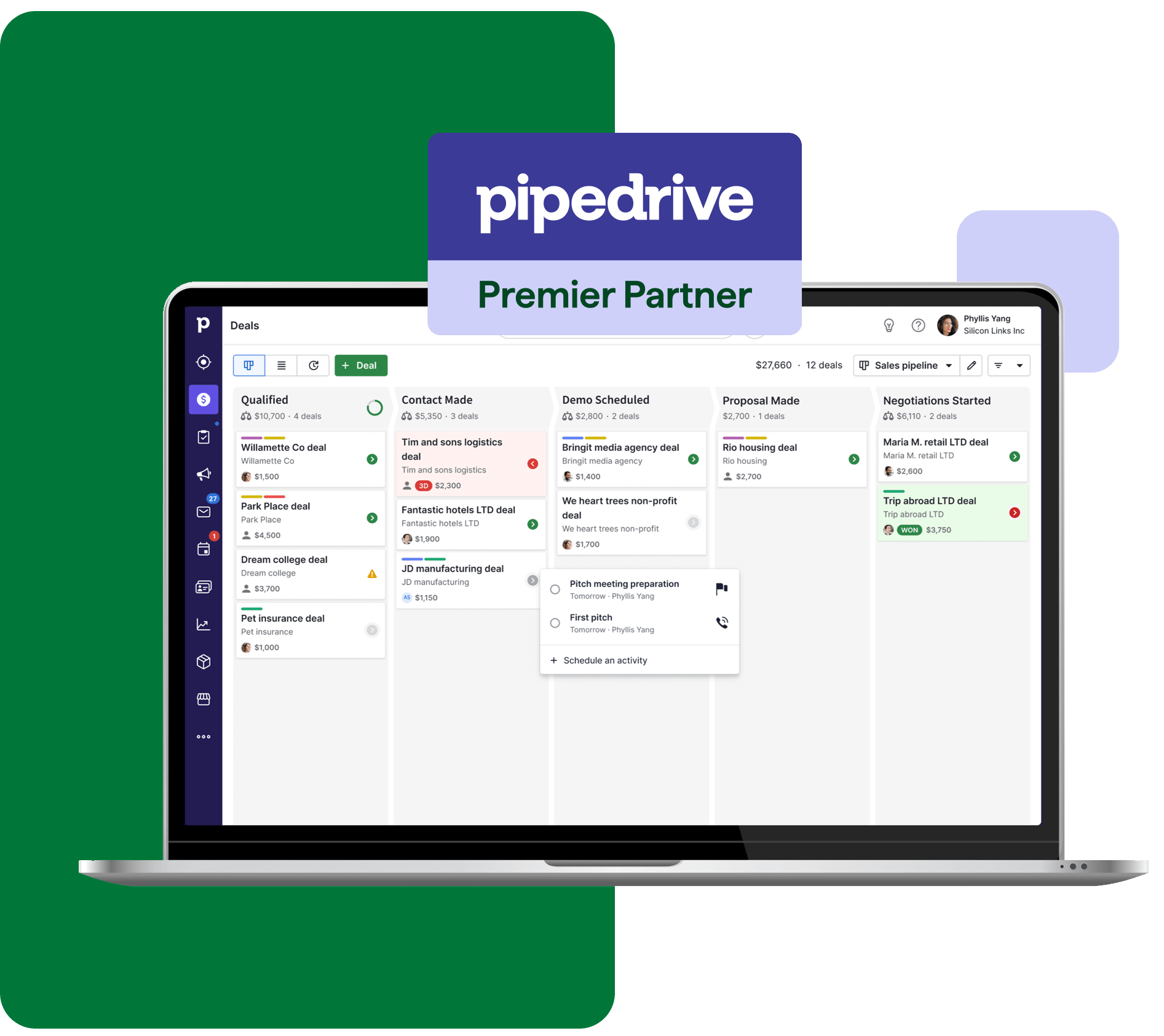 Pipedrive CRM DEMO z ekspertem